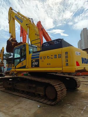 Deklarasi bea cukai tahun 2018, asli Jepang Ekskavator Komatsu bekas PC 490-10